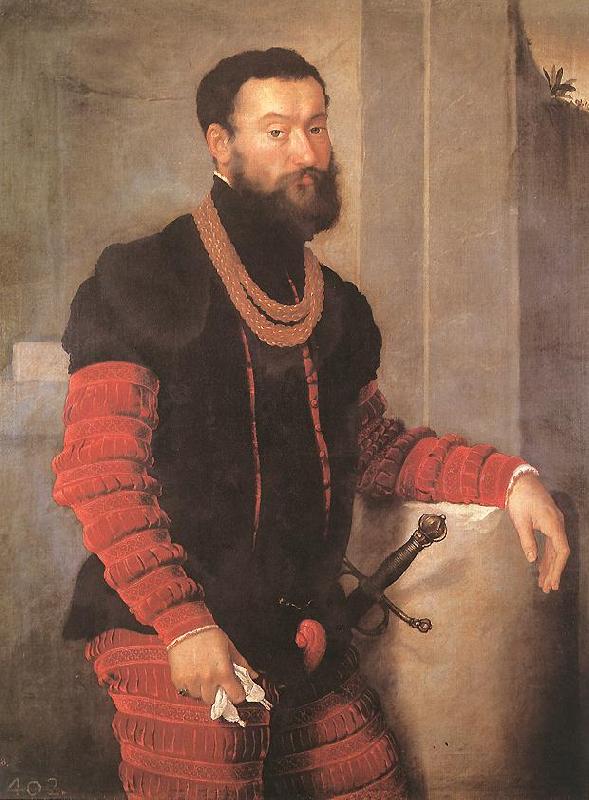 MORONI, Giovanni Battista Portrait of a Soldier sg oil painting picture